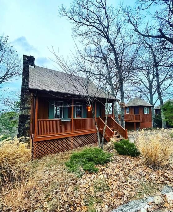 Eagle Crest Cabin, White River View With Hottub Eureka Springs Kültér fotó