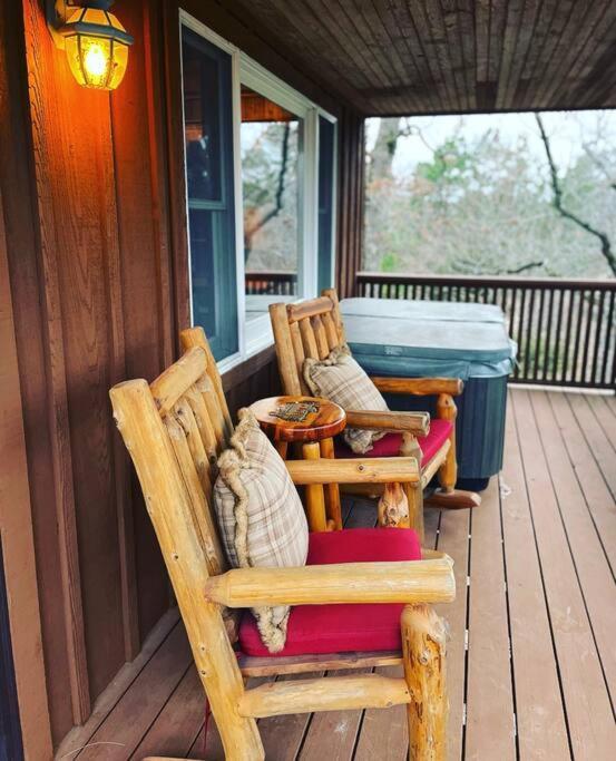 Eagle Crest Cabin, White River View With Hottub Eureka Springs Kültér fotó