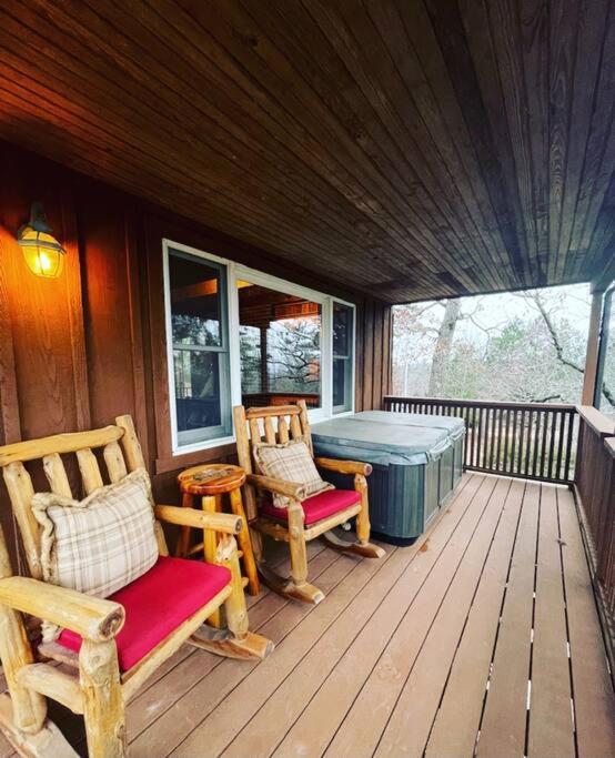 Eagle Crest Cabin, White River View With Hottub Eureka Springs Kültér fotó